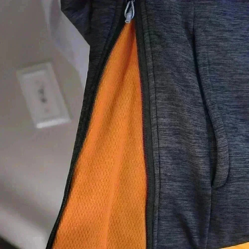 Oros Explorer SOLARCORE Insulation XS Pullover ski/snow Layer orange/grey\ Women - Picture 7 of 16